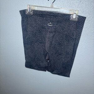 Beyond Yoga Dark Grey Spacedye High Waisted Leggings Size S